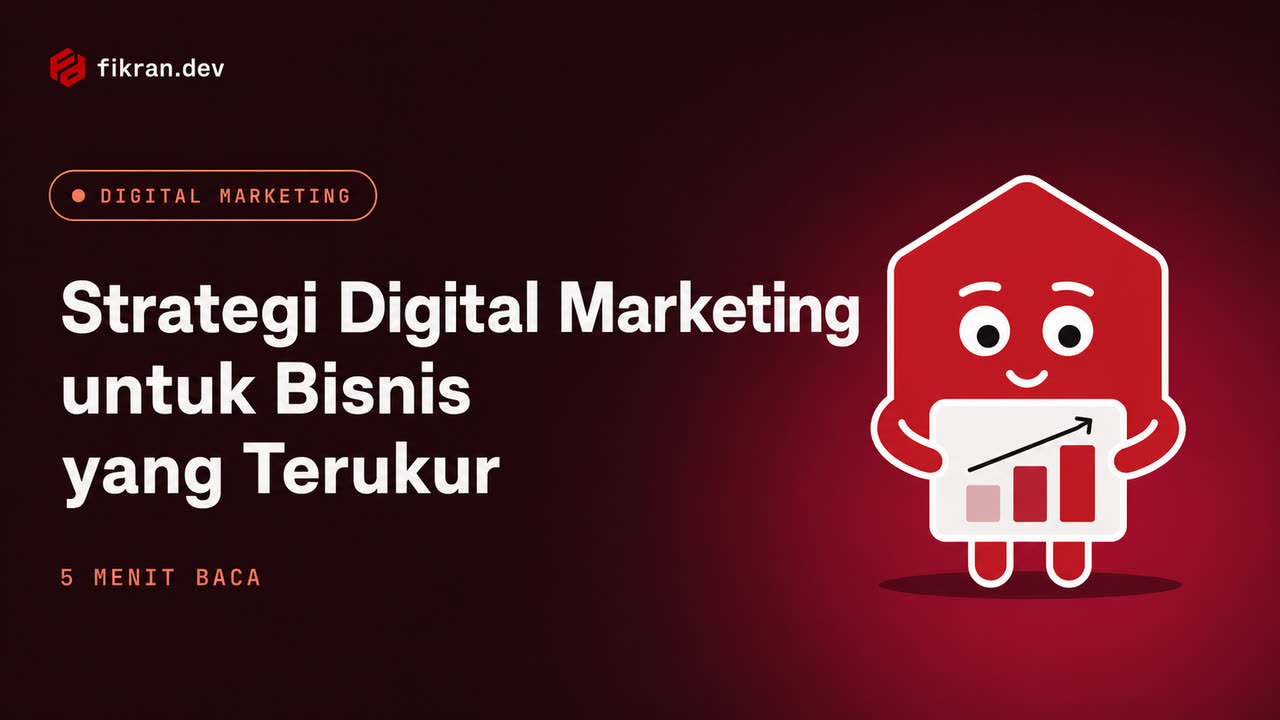 Ilustrasi konseptual perjalanan pelanggan, channel, dan keputusan pemasaran digital